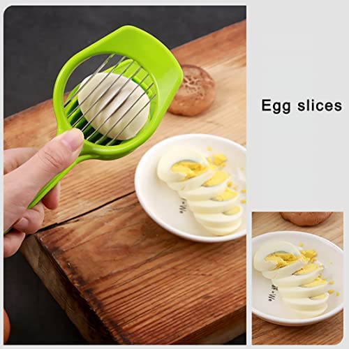 High-grade Multifunctional Egg Cutter Stainless Steel Egg Slicer
